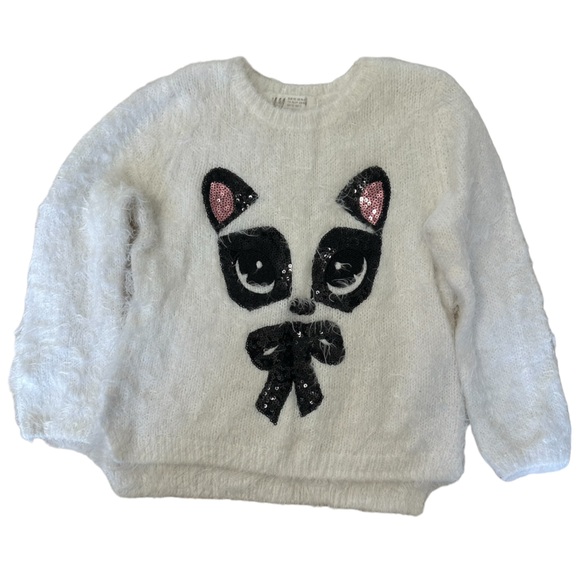 H&M girls Fluffy Sweater - Picture 2 of 7